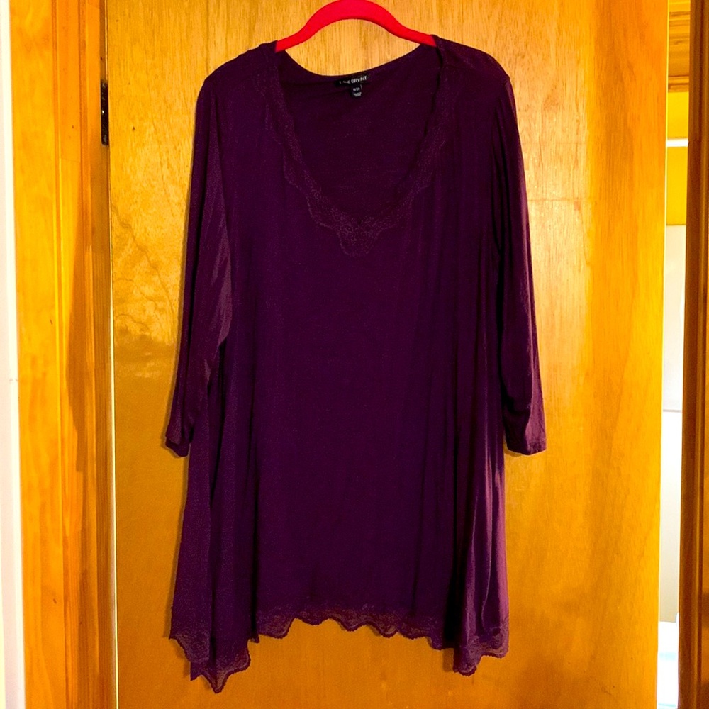 Lane Bryant 18/20 swing top. 3/4 sleeve